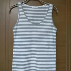 ユナイテッドアローズ　ストライプ ノースリーブ タンクトップのサムネイル
