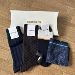 COMME CA ISM ソックス 3足セット ハンカチ付きのサムネイル