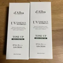 ダルバ トーンアップサンクリーム 下地 日焼け止め グリーン 50ml 3本