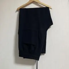 UNIQLO C ブラック スウェットワイドパンツ L