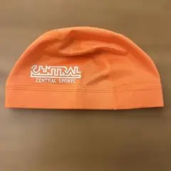 CENTRAL SPORTS 水泳帽 Mサイズ オレンジ