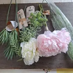 アーティフィシャルフラワー造花セット 観葉植物ラベンダーアスカ　+10枚目