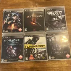 PS3 ソフト 6本セット まとめ売り