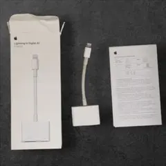 Apple Lightning Digital AVアダプタ HDMI出力 純正
