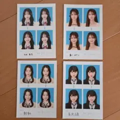 Seju 証明写真セット 4枚