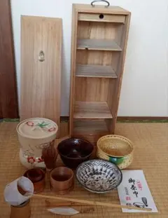 茶道具　茶箱セット　短冊箱　お道具いろいろ 楽天市場】ポイント3倍以上（楽天カード利用） 短冊箱用茶道具