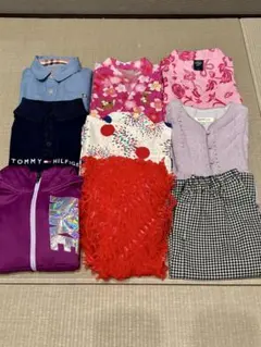 TOMMY HILFIGERほか100cm前後 春夏子供服 8点 まとめ売り