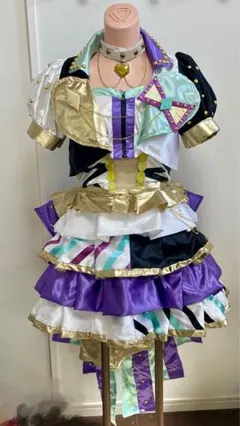 コスプレ衣装 プリコネ ペコリーヌ風 エナメル製 一部難ありのため説明