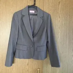 エシェリ　ジャケット　セレモニー　ビジネス　グレー 大きめ　春秋