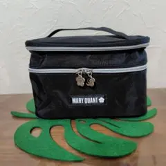 MARY QUANT 2段コスメバニティポーチ ☆