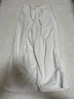 Samansa Mos2 ワイドパンツ ホワイト