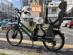 082 中古24/20ブリヂストン電動アシスト自転車 ベルト式 B400 大阪