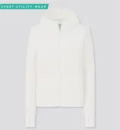 ［UNIQLO］エアリズムUVカットメッシュパーカ＊ドライ接触冷感機能＊3XL＊