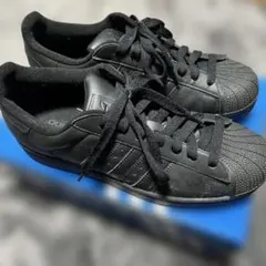 未使用級☆adidas PRO MODEL（プロモデル）トリプルブラック27.5 