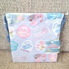 エニマイくじ　エンジェルブルー1番くじ　D賞 ④　巾着ポーチ