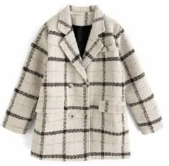 2026年最新】チェック柄ラメツイードテーラードジャケットの人気