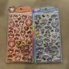 ハローキティ シナモロール うるちゅるポップシール