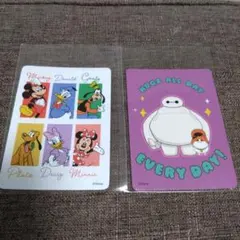 【ミナモア限定】じゃんけんカード♡ディズニーストア♡ミッキー♡ベイマックス