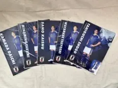 一番くじ サッカー日本代表ver.☆ クリアファイル＆ステッカーのサムネイル