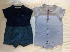 familiar ロンパースセット