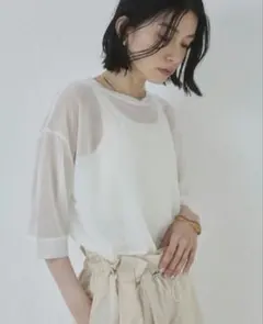 hunch　シアー半袖Tシャツのサムネイル