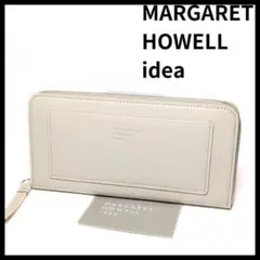 新品✨マーガレット✨ハウエル✨ピルモント✨ラウンド✨長財布✨オフホワイト✨②のサムネイル