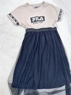 FILA 120センチ　半袖ワンピース