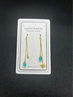 Twinkle Drop アシンメトリーピアス