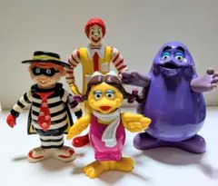 1993年製ヴィンテージ マクドナルド キャラクター 4体コンプセット！