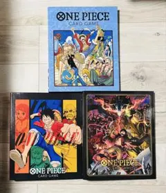 ワンピースカード 公式 バインダー 2022 ver.1〜3 3点セット