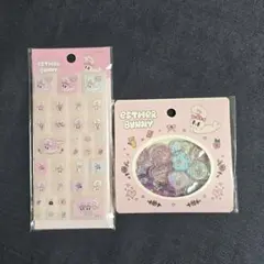 【正規品】エスターバニー タイルシール おはじきシール 2枚セット ピンク