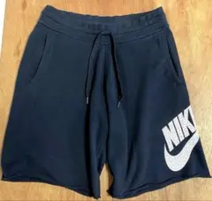 NIKE ナイキ ブラック スウェット ハーフパンツ Lサイズ