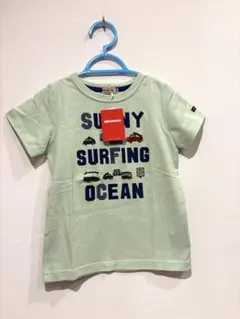 【新品タグ付き】ミキハウス　半袖Tシャツ　トップス　車　110