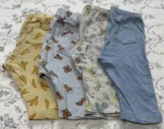 ベビーレギンス 4点セット 90cm 7分丈