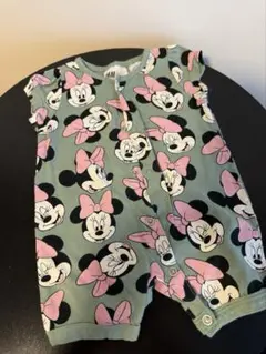 H&M ミニーマウス柄 ロンパース 60サイズ