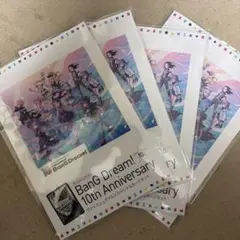 ヴァイスシュヴァルツ バンドリ 10th LIVE スペシャルカードセット 4個