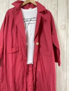 ZARA Tと赤アウター 2点セット