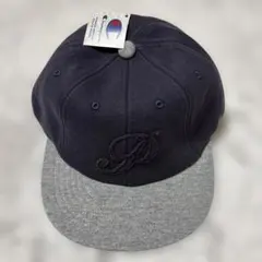 Champion ネイビー グレー キャップ