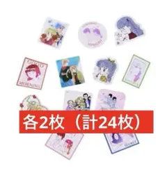 3COINS 缶入りステッカー／ときめきトゥナイト（りぼん70周年）バラ売り