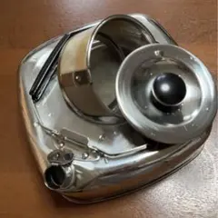 ステンレス製 キューブケトル2.8ℓ 杉山金属　ガス専用　冷蔵庫に入れやすいのサムネイル