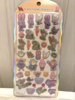 【正規品】コットンパフィーシール　ズートピア　ディズニー