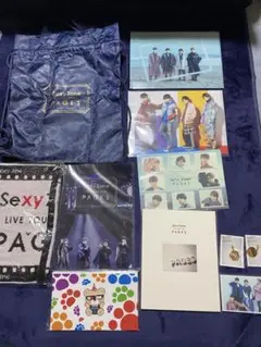 セクゾグッズセット グッズ】「SEXY ZONE LIVE TOUR 2023 ChapterII」グッズ開封の儀