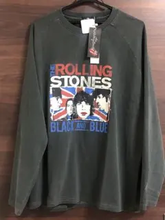 ザ・ローリング・ストーンズ ブラック・アンド・ブルー 長袖Tシャツ サイズL