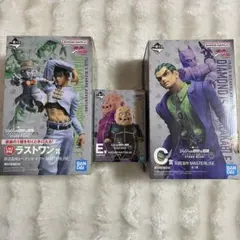 ジョジョ　一番くじ　フィギュア　ラストワン C E 岸辺露伴　川尻浩作　しげちー