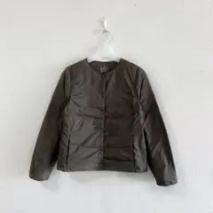 2024年ルミネ新宿で購入⭐️Sサイズ♪無印良品 軽量ダウンノーカラージャケット