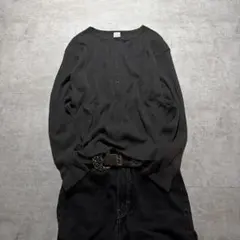 archive サーマル ロンT ヘンリーネック レイヤード Y2K ストリート