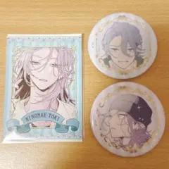 【匿名発送】恋せよまやかし天使ども　一刻　箔缶バッジ　特製カード