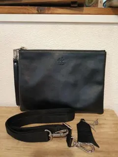 そごう購入★未使用TAKEOKIKUCHI　2wayイタリアンレザーバック鍵付のサムネイル