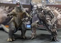一番くじゴジラ＆メカゴジラ（バンプレスト）モンスターバース版 ソフビ２体セット