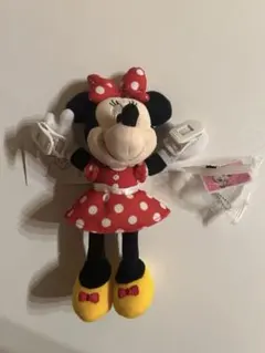 東京ディズニーリゾート　ミニーマウス　肩乗せ　キーホルダー　ぬいぐるみ　おまけ